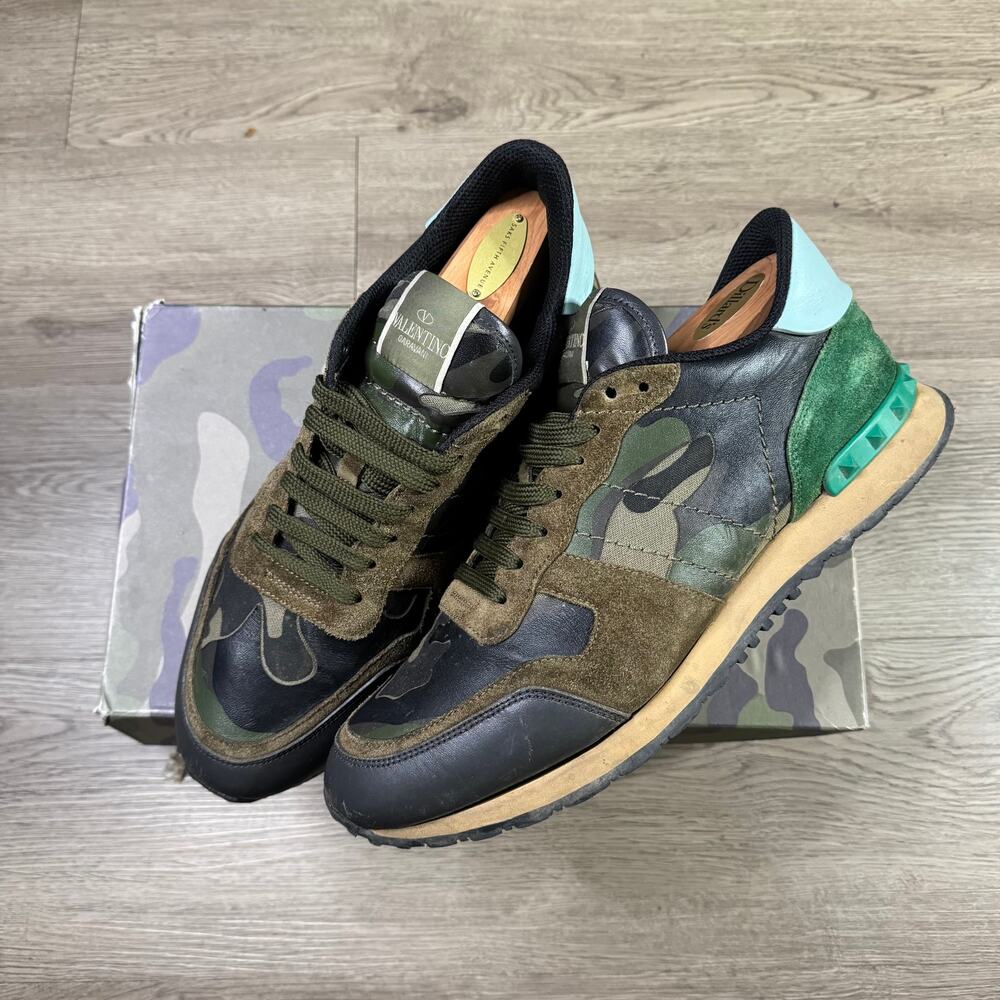 Valentino Garavani Rockrunner Camouflage Sneaker